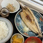 蒔田 - 数量限定「かます焼魚定食」