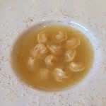 カーサ・デル・チーボ - 山鶉を詰めたトルテッリ イン ブロード