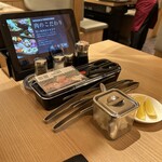 焼肉醍醐 - リモコンでオーダーします！