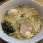 とりそば 翔 - 味玉とりそば　¥1,070