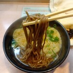 三国そば - 天そおにぎり