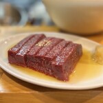 高円寺 焼肉ここち - ごま油に軽く塩が振ってあるので