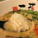 博多ラーメン　一花 - こんな食べ方もアリですな～