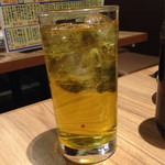 Izakaya Sazan - 緑茶ハイ ¥320外