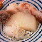 晩杯屋 - おでん（５種）１５０円