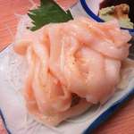 晩杯屋 - ホタテヒモ１３０円