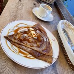 ガレットリア - Cセット 1500円　キャラメルバタークレープ