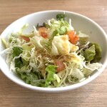 カフェヨシノ ロースタリー - サラダ、ドレッシングは控えめな和風