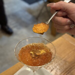 BistroBoo - したからすくって、贅沢にウニも載せて一口で頬張っちゃう！