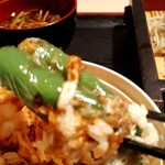 蕎麦茶屋 和久 - ピーマン