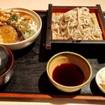 蕎麦茶屋 和久 - 天丼せいろ付き　限定3食