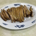 天一軒 - 焼鳥モモ カタイ 700えん