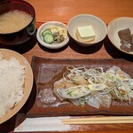 ごはんや一芯 - 日替りランチ（炙り鯛 香味おろしポン酢）