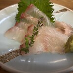 大衆割烹 まつもと - 平目刺身　900円