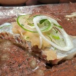 ごはんや一芯 - 炙り鯛 香味おろしポン酢（アップ）