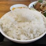 野菜炒め専門店 ベジ家 - サービス定食　ご飯大盛