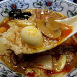 桜木屋 - 広東麺でニャンコ飯