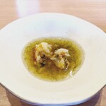 Restaurant Honjin - 〆（焼きおにぎりの出汁茶漬け）