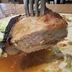 グリル かみさと - 【2026.2.7(土)】姫豚厚切りポークステーキのお肉