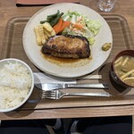グリル かみさと - 【2026.2.7(土)】姫豚厚切りポークステーキ（300g）2,480円＋ご飯セット（ご飯＋味噌汁）330円
