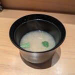 すしやのたい悟 - 味噌汁