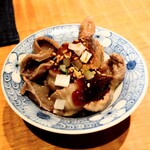 永来権 - 追加　ズリ皮ポン酢