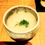 永来権 - 蕗の薹と蕪のすり流し