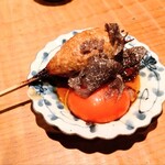 永来権 - つくね　たまごトリュフ