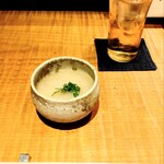 永来権 - 蕗の薹と蕪のすり流し