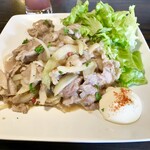 ピッツエリアバール　CACTUS　D'ORO - ・もち豚ジンジャーポークソテー（￥1,000）