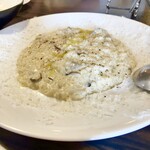 ピッツエリアバール　CACTUS　D'ORO - ・4種キノコのチーズクリームリゾット（￥1,500）