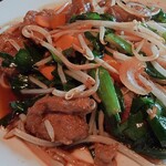 磯料理 伊清 - ニラレバ炒め定食