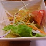 寿司富 - サラダ