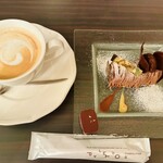 ショコラティエ パレ ド オール - コーヒーもショコラに良く合いました♡