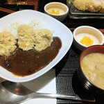 とんかつ六角箸 - ヒレカツカレー・上2300円（税込）