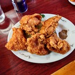 寿蘭 - 上アゴを火傷してしまった鶏の唐揚げ(1,200yen)
