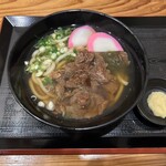 一途うどん - 牛すじ肉汁うどん（肉並盛）　¥890