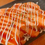 お好み・もんじゃ 清十郎 - 炙り明太子チーズとん平焼き