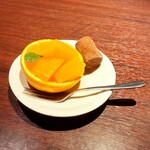 焼肉きたじま - 味が濃くて糖度の高いジューシーオレンジです(o^^o)