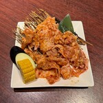 焼肉きたじま - 追加注文させて頂いたガリ味噌焼きです(o^^o)