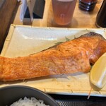 なか里 - でっかい鮭