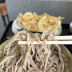 真名子そば  - 短めの田舎風