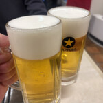 ねぎたん塩・焼肉・お食事 ジャン高山 - 生ビールで乾杯