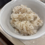 ねぎたん塩・焼肉・お食事 ジャン高山 - 金シャリをお茶碗に盛り