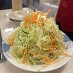 ねぎたん塩・焼肉・お食事 ジャン高山 - ジャンサラダ　食べ放題なんです♪