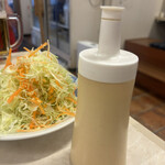 ねぎたん塩・焼肉・お食事 ジャン高山 - 自家製の胡麻とニンニクのドレッシング　これ美味い