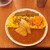 カレーの店 八月 - 料理写真:ポークカレーあいがけキーマ