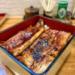 小暮や - ▪うな重 (新仔鰻/山七商店) （肝吸い、お新香）