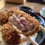 戒石茶屋 -   お得なセットメニュー
        お蕎麦とソースかつ丼