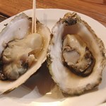松島串や - 焼ガキ